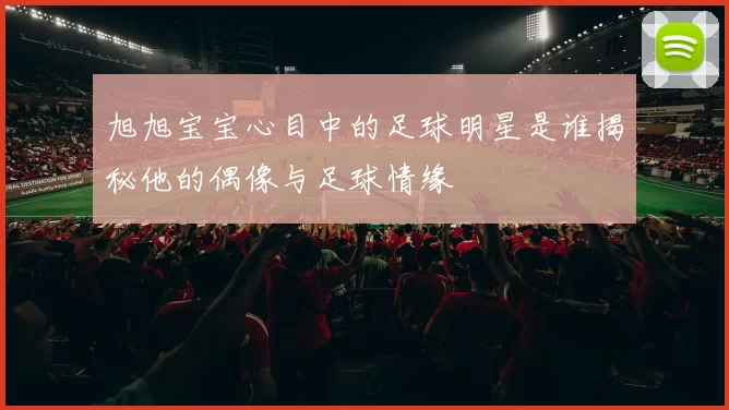 旭旭宝宝心目中的足球明星是谁揭秘他的偶像与足球情缘