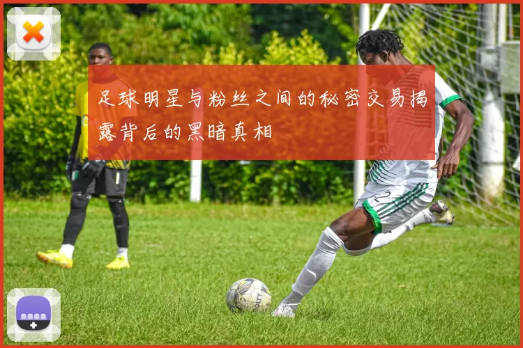 足球明星与粉丝之间的秘密交易揭露背后的黑暗真相