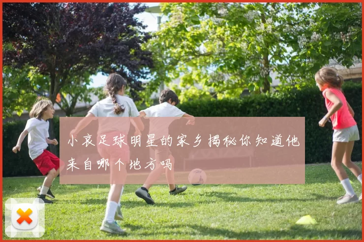 小哀足球明星的家乡揭秘你知道他来自哪个地方吗
